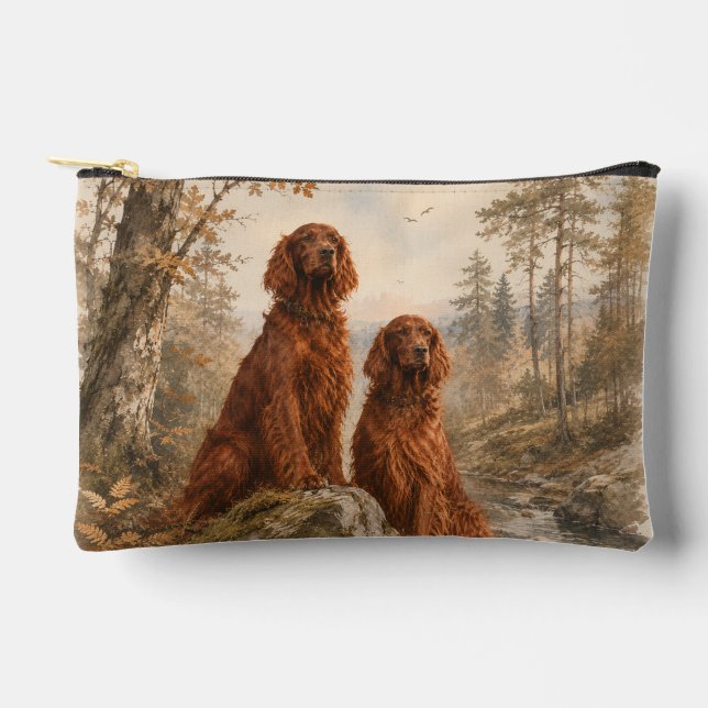  Irischer Setter  Zubehörtasche (Vorderseite)