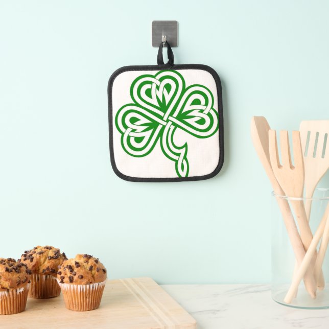 Irischer Shamrock, Irland Topflappen (Insitu (Hängend))