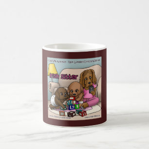 Irischer Sitter, Babysitting Hund Lustiger Kaffeeb Kaffeetasse