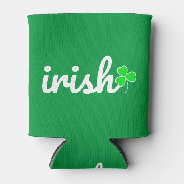 Irischer St. Patricks Tag Dosenkühler (Vorderseite)