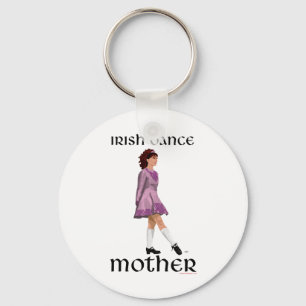 Irischer Stepptanz Mutter - Mauve Schlüsselanhänger