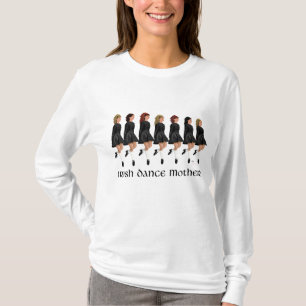 Irischer Stepptanz Mutter - Reihe von Tänzern T-Shirt