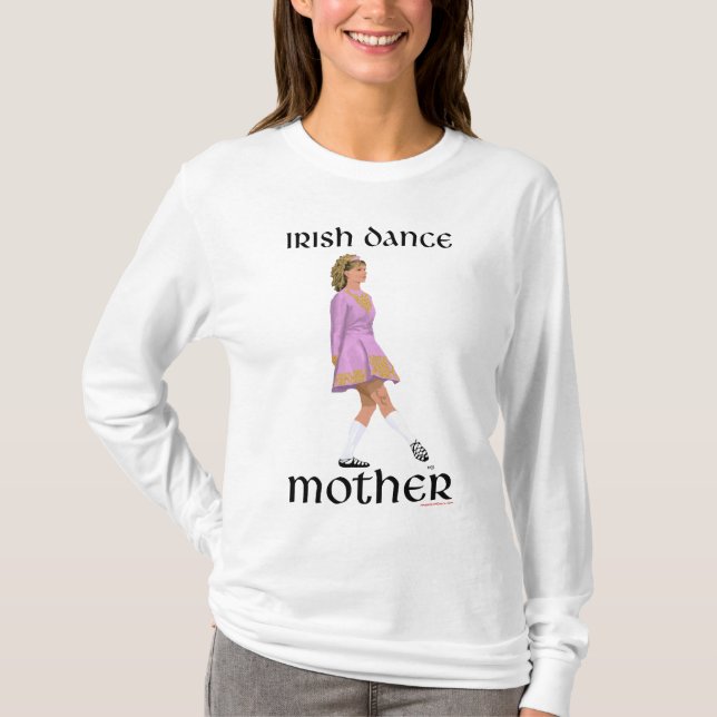 Irischer Stepptanz Mutter T-Shirt (Vorderseite)
