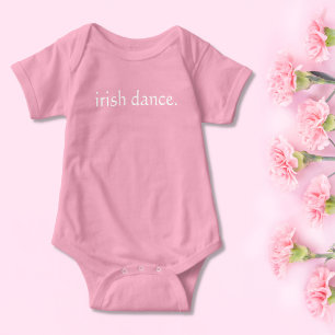 irischer Tanz. - Irish Step Dance   Irish Dancer Baby Strampler
