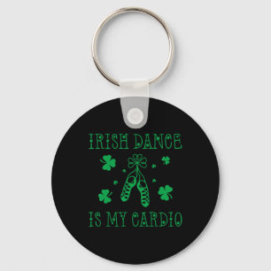 Irischer Tanz ist mein Kardio St. Patricks Tag Schlüsselanhänger