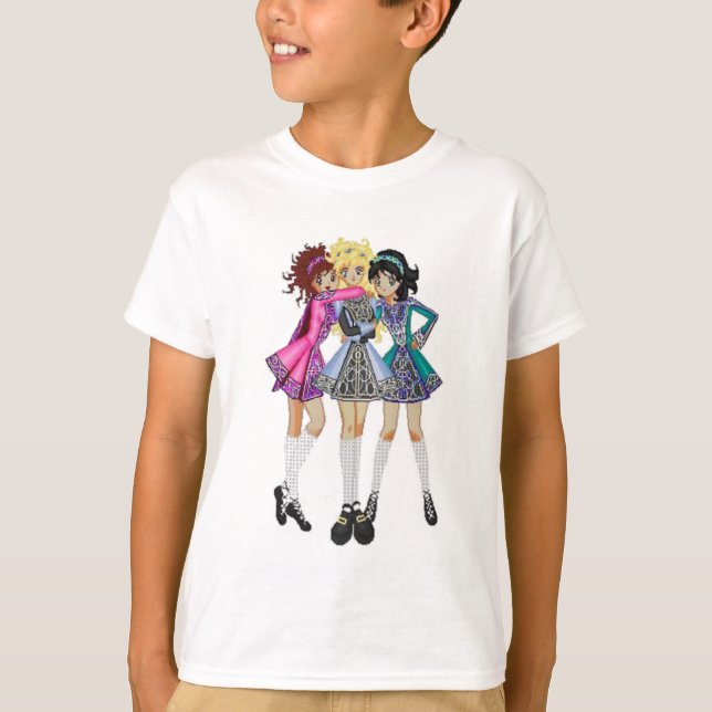 Irischer Tänzer T-Shirt (Vorderseite)