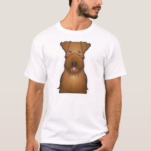 Irischer Terrier-Cartoon T-Shirt