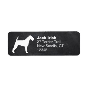 Irischer Terrier-Silhouette