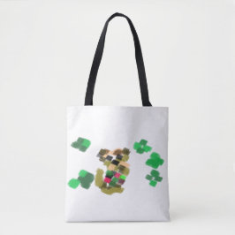 Irischer Terrier St. Patrick's Day Spaß