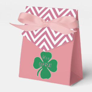 Irischer themenorientierter geschenkschachtel