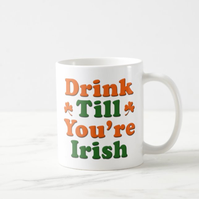 Irischer Trinkspruch Tasse (Rechts)