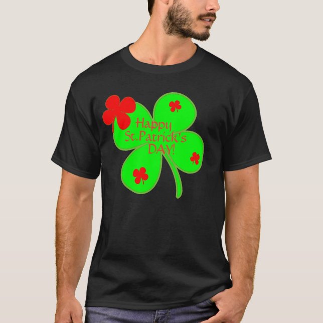 Irischer und dankbarer T - Shirt (Vorderseite)