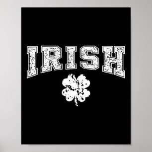 Irischer Vintage St. Patricks Tag Poster