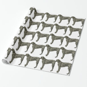 Irischer Wolfhound Geschenkpapier