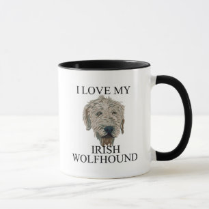 Irischer Wolfhound-Liebe! Tasse