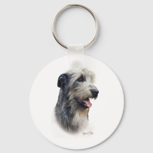 Irischer Wolfhound Schlüsselanhänger