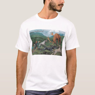 Irischer Wolfhound-Shirt T-Shirt
