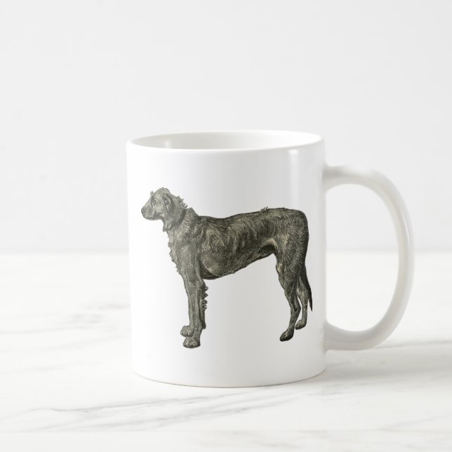 Irischer Wolfhound Tasse (Rechts)