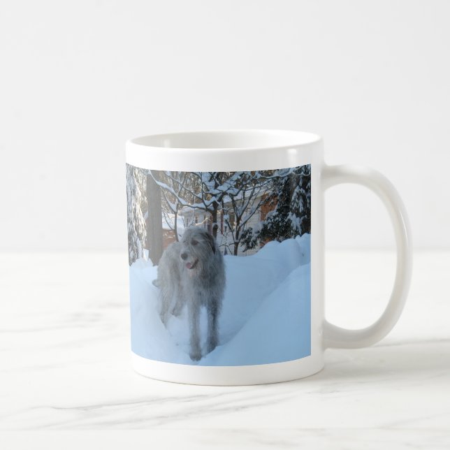 Irischer Wolfhound Tasse (Rechts)