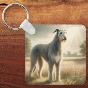 Irischer Wolfshund Schlüsselanhänger
