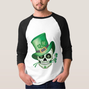 Irischer Zuckerschädel T-Shirt