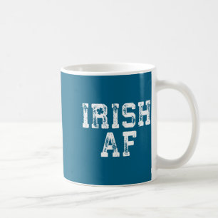 Irisches Af-Shirt Vintage irische Männer Frauen St Kaffeetasse