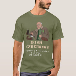 Irisches Alzheimer Lustiges St. Paddy Gangster T-S T-Shirt