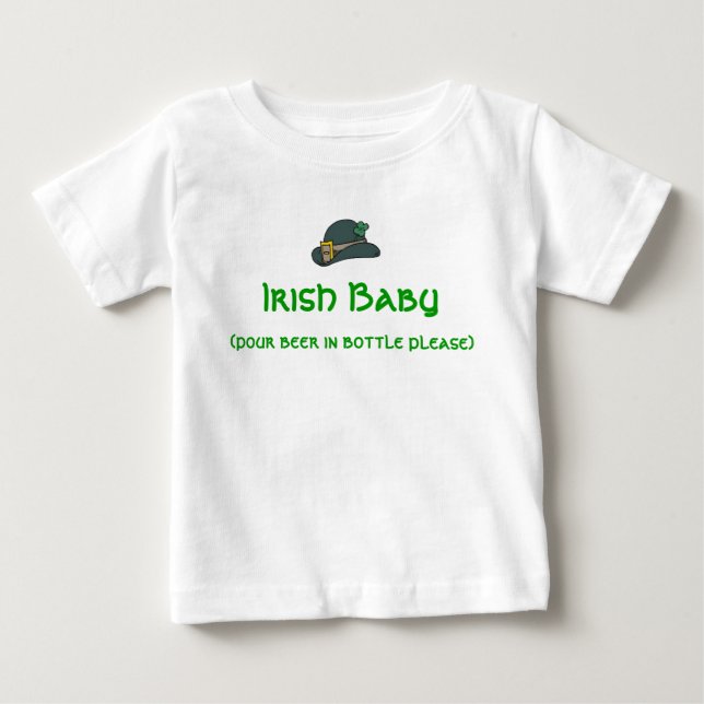 Irisches Baby T-shirt (Vorderseite)