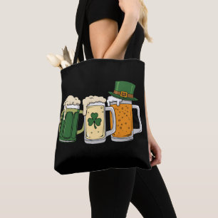 Irisches Bier Irland Flagge St. Patricks Tag Shamr