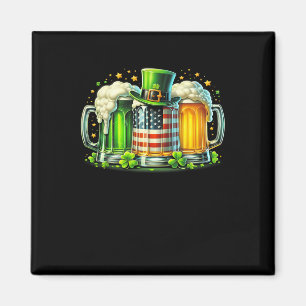 Irisches Bier Irland St Patricks Day Trinkparty  Magnet