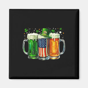 Irisches Bier Irland St. Patricks Tag Trinkparty Magnet