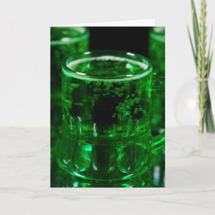 Irisches Bier zum St. Patrick's Day Karte