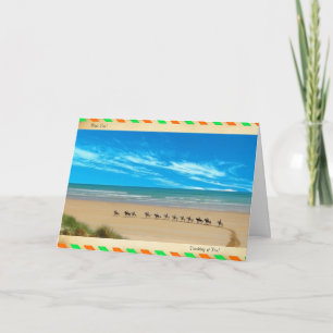 Irisches Bild für Get Well Greeting Card Karte