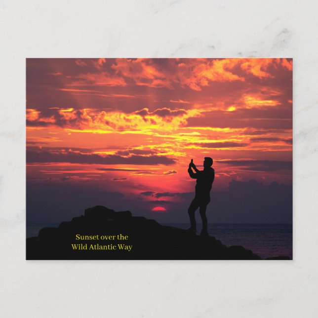 Irisches Bild für Postkarte (Vorderseite)