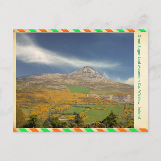 Irisches Bild für Postkarten (Vorderseite)