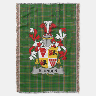 Irisches Blunden Wappen Familienwappen Irland Decke
