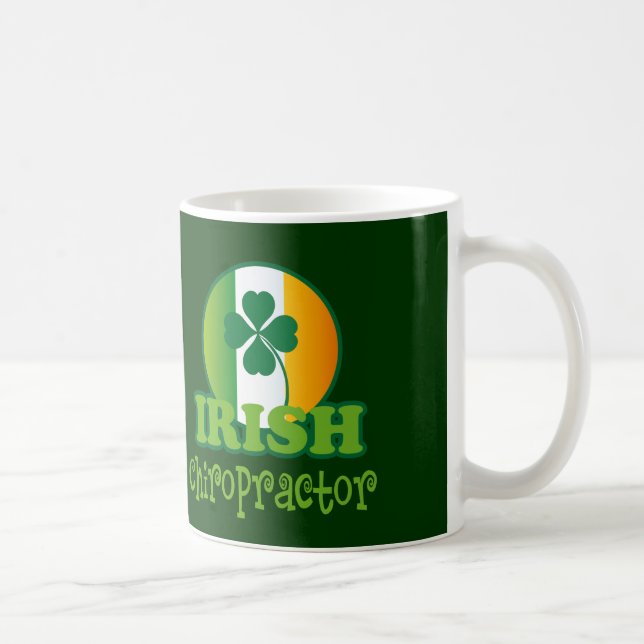 Irisches Chiropraktor-Geschenk Tasse (Rechts)