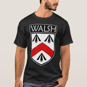 Irisches Clan-Wappen Walsh T-Shirt
