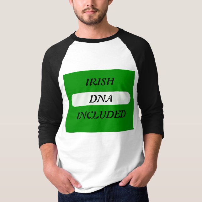 irisches DNA  T-Shirt (Vorderseite)