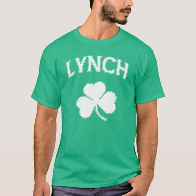 Irisches ErbKleeblatt Lynch T-Shirt (Vorderseite)