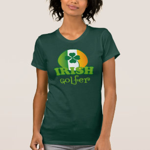 Irisches Golfspieler-Geschenk T-Shirt