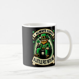 Irisches Grün St. Patricks Day Ich Trage Immer Ein Kaffeetasse