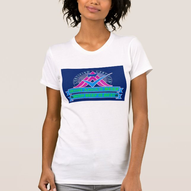 Irisches Image für Frauen im Shirt (Vorderseite)
