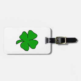 Irisches Kleeblatt Gepäckanhänger