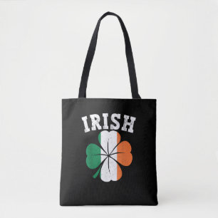 Irisches Kleeblatt Irland Flagge St. Patrick Tag V