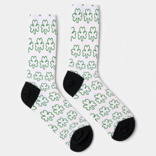 Irisches Kleeblatt Socken