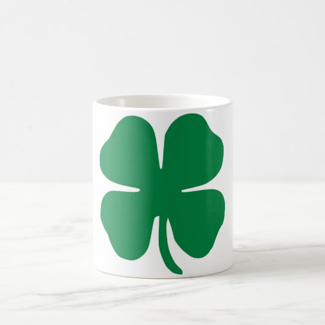irisches Kleeblatt Tasse (Mittel)