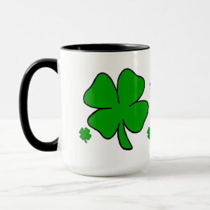 Irisches Kleeblatt Tasse