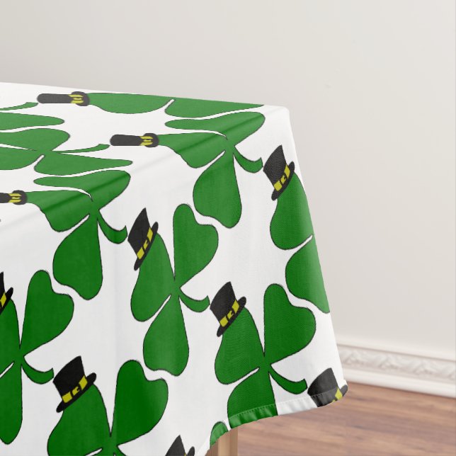 irisches Kleeblatt Tischdecke (Beispiel)