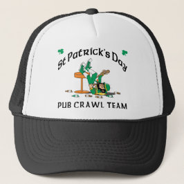 Irisches Kneipentour-Team Truckerkappe